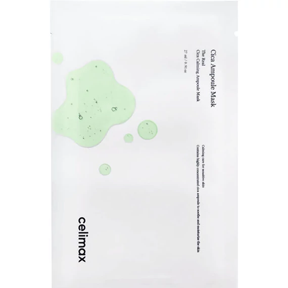Celimax The Real Cica Calming Ampoule Mask 