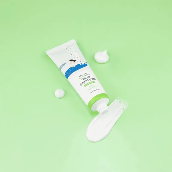 Round Lab Birch Juice Mild-Up Sunscreen (sample) – Krema Za Zaščito Pred Soncem S Brezinim Sokom 2ml (sample)