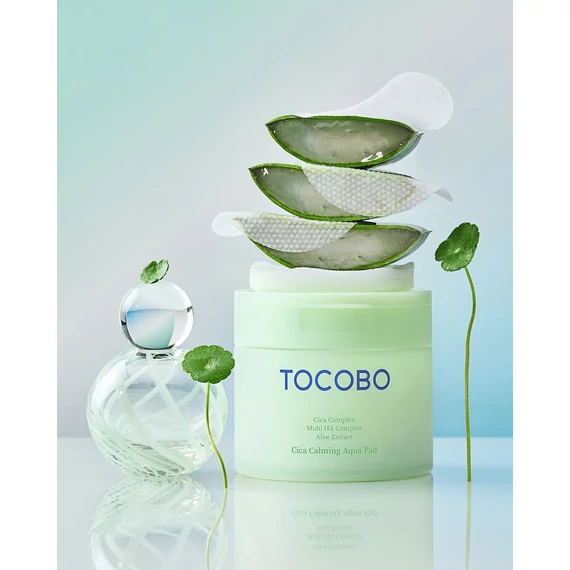 Tocobo Cica Calming Aqua Pad (sample) - Pomirjevalne Blazinice Za Obraz 2kos (sample)