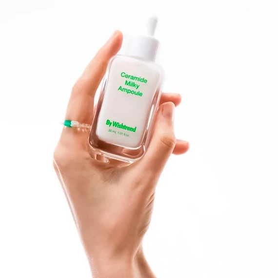By Wishtrend Ceramide Milky Ampoule - Regenerująca Kojąca Ampułka Do Twarzy Z Ceramidami 30ml