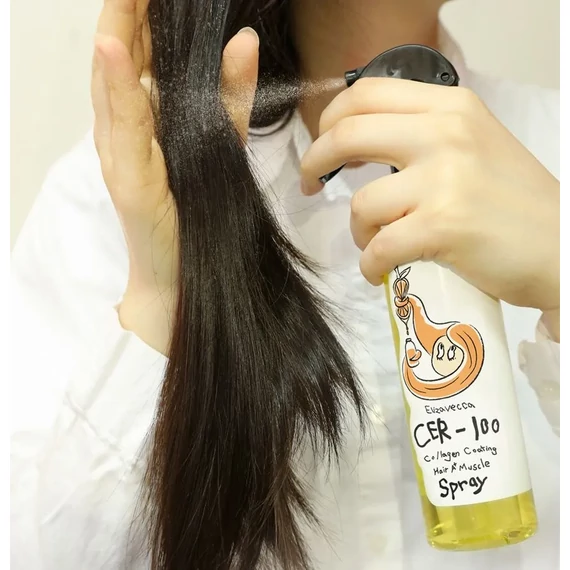 Elizavecca CER-100 Collagen Coating Hair A+ Muscle Spray - Aromatyczny Spray Do Włosów Z Kolagenem 250ml