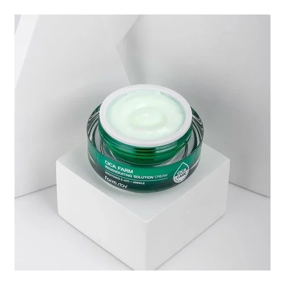 Farmstay Cica Farm Regenerating Solution Cream (sample) - Cremă Pentru Față Cu Centella 1ml (sample)