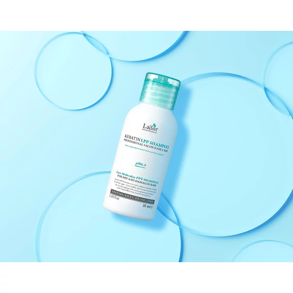 Lador Keratin LPP Shampoo MINI - Szampon Bez Silikonów Do Regeneracji Włosów MINI 50ml