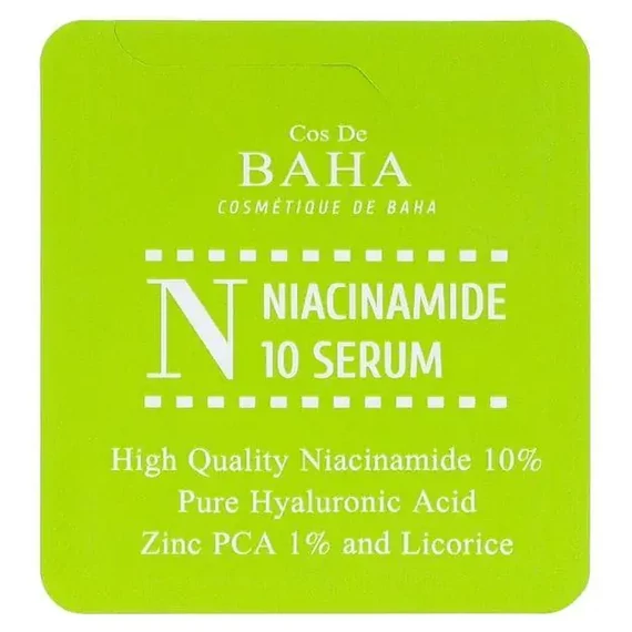 Cos De BAHA N Niacinamide 10 Serum SAMPLE 
