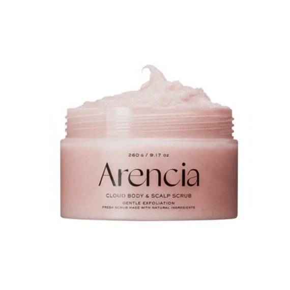 Arencia Fresh Cloud Body &amp; Scalp Scrub Lavender &amp; Pear