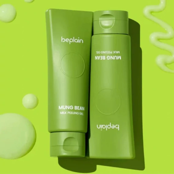 Beplain Mung Bean Milk Peeling Gel - Enyhe Hámlasztó 120ml