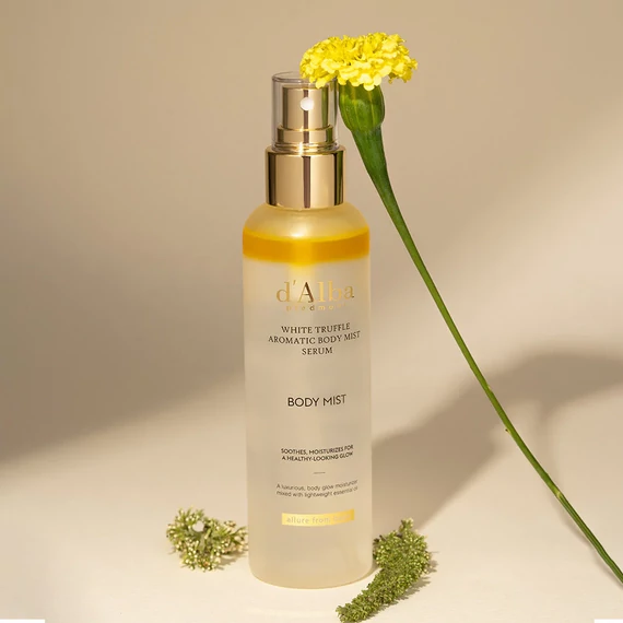 D'Alba White Truffle Aromatic Body Mist Serum - Aromás Testpermet-Szérum Fehér Szarvasgombával 180ml