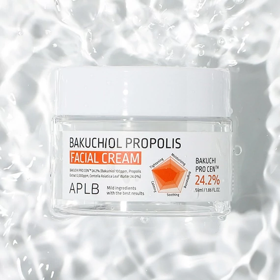 APLB Bakuchiol Propolis Facial Cream - Cremă Fortifiantă 55ml