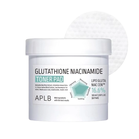APLB Glutathione Niacinamide Toner Pad