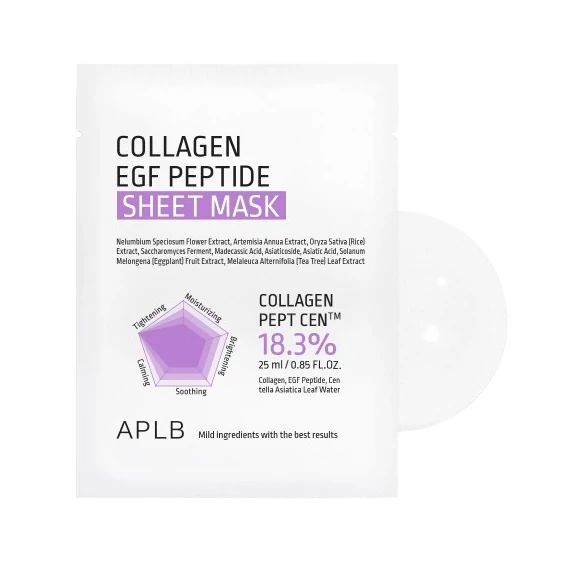 APLB Collagen EGF Peptide Sheet Mask