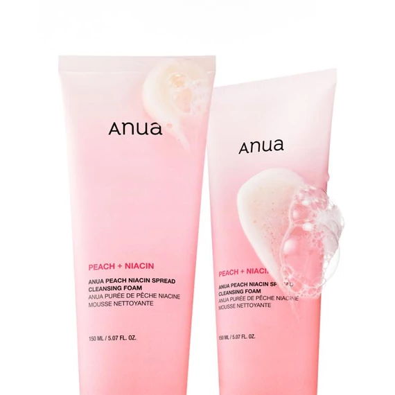 Anua Peach Niacin Spread Cleansing Foam – Čistilna Pena 150ml