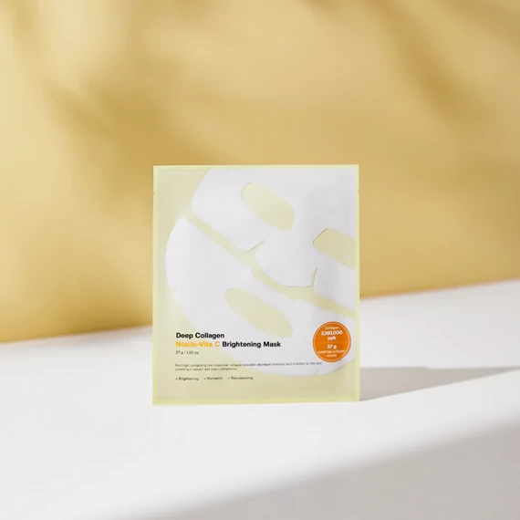 Sungboon Editor Deep Collagen Niacin Vita C Brightening Mask – Posvetljevalna Maska 1kos/37g