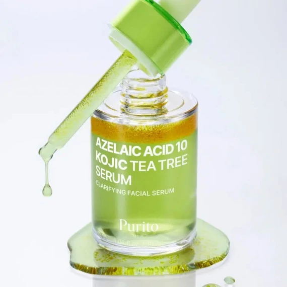 Purito Seoul Azelaic Acid 10 Kojic Tea Tree Serum – Serum proti Aknam 30ml