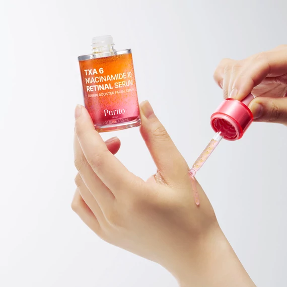Purito Seoul TXA 6 Niacinamide 10 Retinal Serum – Posvetljevalno Serum 30ml