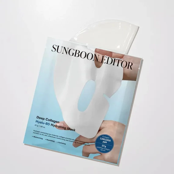Sungboon Editor Deep Collagen Hyalu-B5 Hydratin Mask – Vlažilna Maska 1kos/37g