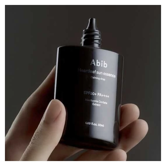 Abib Heartleaf Sun Essence Calming Drop SPF50+ PA++++ - Kojąca Esencja Przeciwsłoneczna 50ml