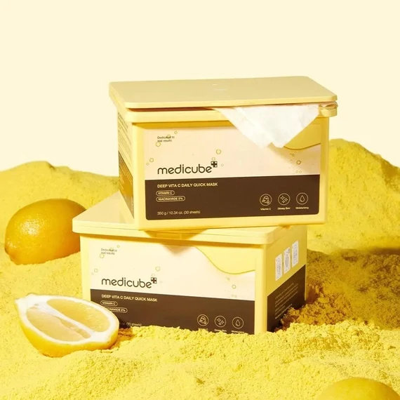 Medicube Deep Vita C Daily Quick Mask - Dnevna Brza Obnavljajuća Maska 30kom/350g