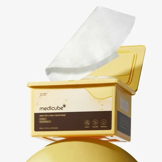 Medicube Deep Vita C Daily Quick Mask - Dnevna Brza Obnavljajuća Maska 30kom/350g