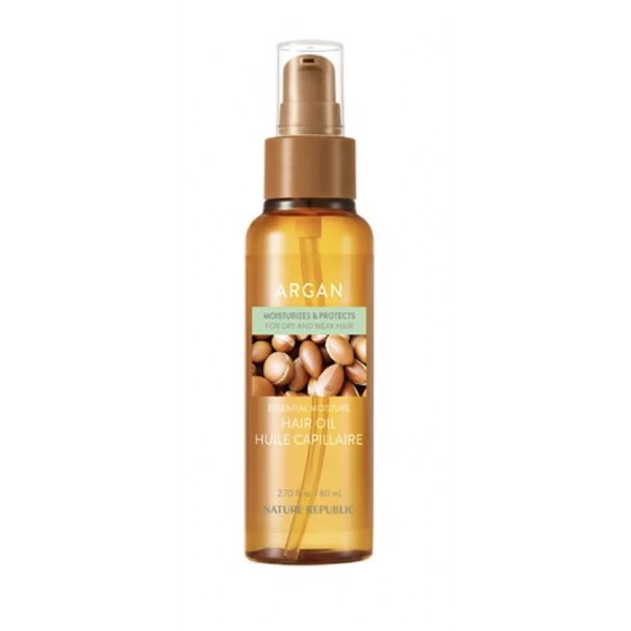 Nature Republic Argan Essential Moisture Hair Oil 