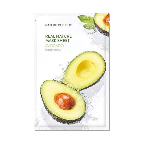 Nature Republic Real Nature Avocado Sheet Mask