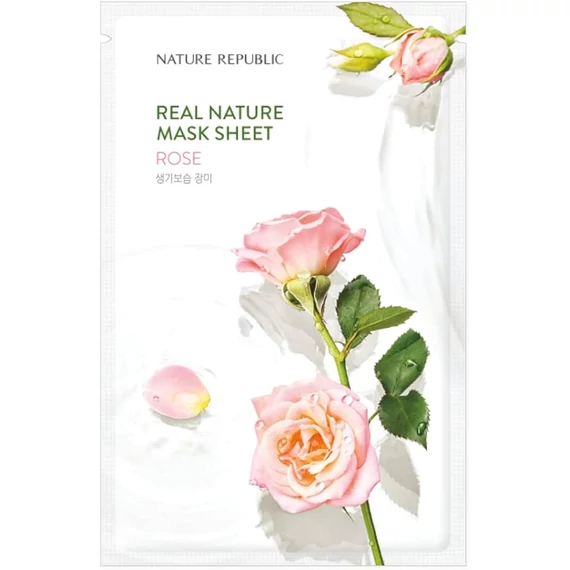 Nature Republic Real Nature Rose Sheet Mask