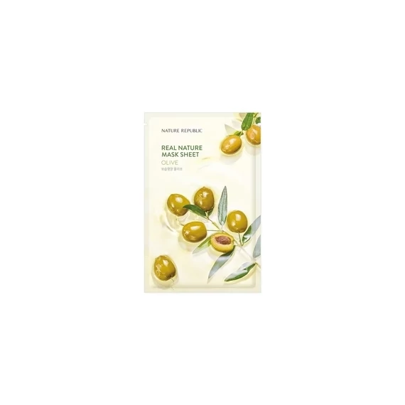Nature Republic Real Nature Olive Sheet Mask