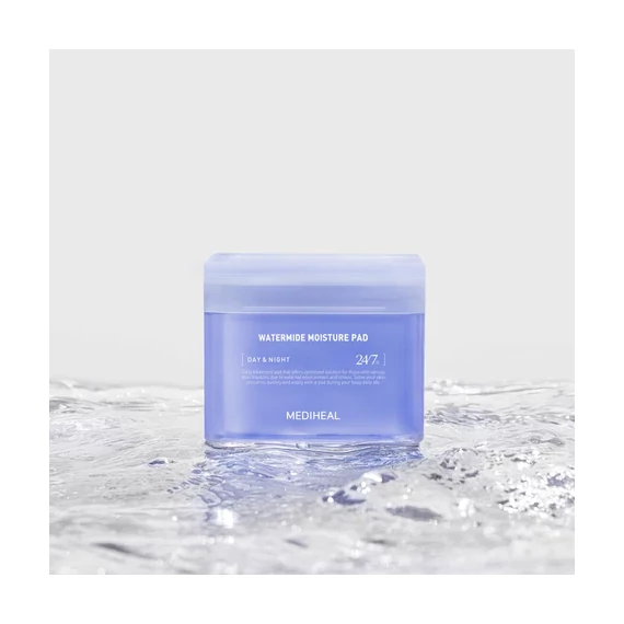 Mediheal Watermide Toner Pad – Vlažilne Toner Blazinice 100kos/150ml