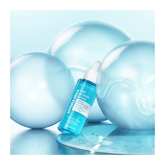 Nine Less Hydra-Max Deep Infusion Serum (sample) – Ceramid Deep Hydration Serum 2ml (sample)