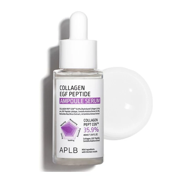 APLB Collagen EGF Peptide Ampoule Serum – Hidratáló Feszesítő Arcszérum 40ml