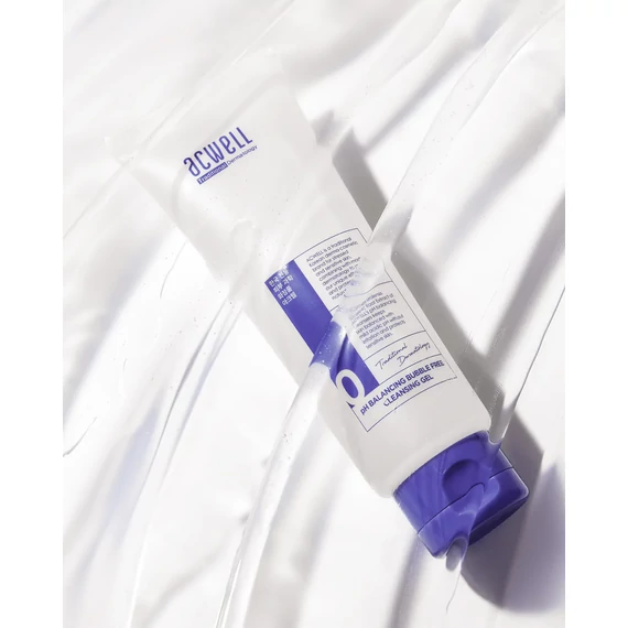 Acwell Ph Balancing Bubble Free Cleansing Gel – Żel Oczyszczający Do Cery Wrażliwej 160ml