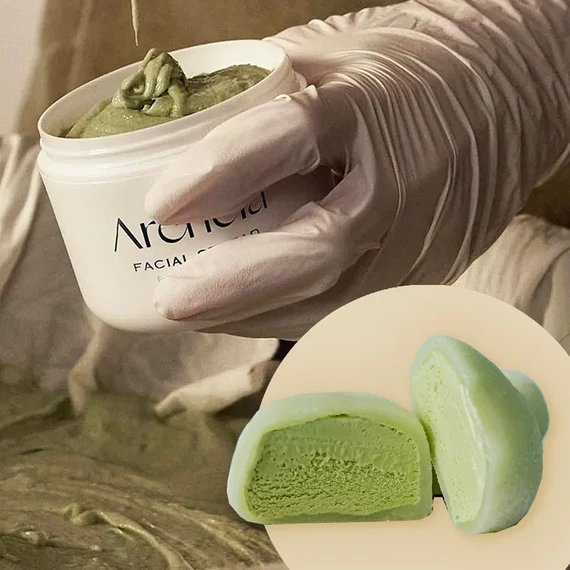 Arencia Fresh Green Rice Mochi Cleanser – Feuchtigkeitsspendende Reinigungspaste Für Das Gesicht 120g