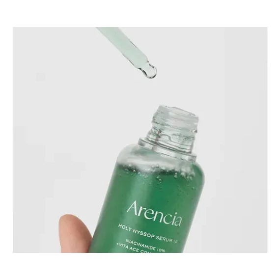 Arencia Holy Hyssop Serum 12 – Rozjaśniająca Nawilżająca Serum Do Twarzy 30ml