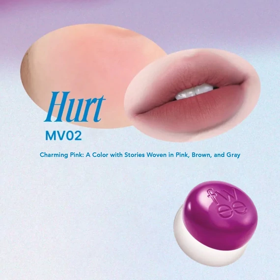 Fwee Lip&Cheek Blurry Pudding Pot – MV02 Hurt – Kremowy Balsam Do Ust I Policzków 5g