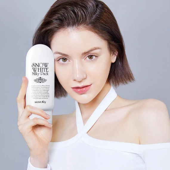 Secret Key Snow White Milky Pack – Bělicí Maska Na Obličej 200g