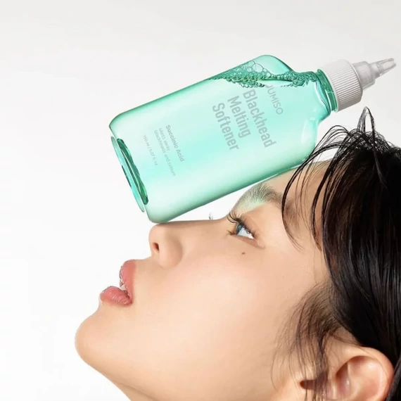 Jumiso Blackhead Melting Softner + Cotton Pads + Cotton Swabs – Péče O Póry A Černé Tečky + Vatové Polštářky + Vatové Tyčinky 150ml/40ks/10ks