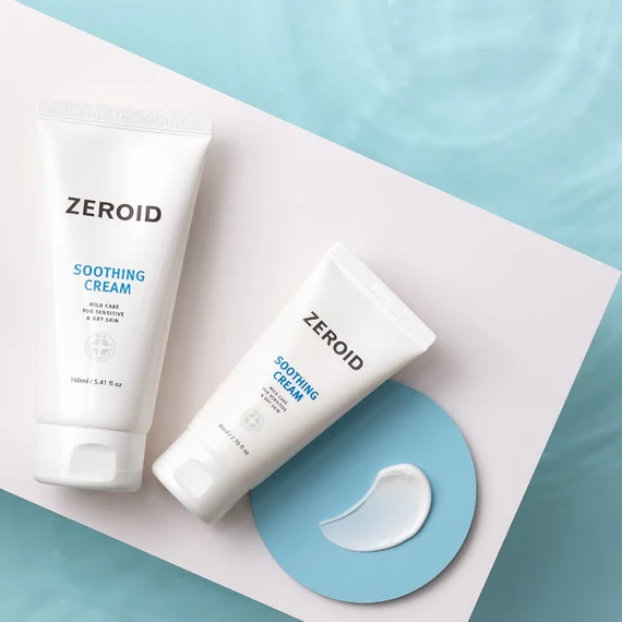 ZEROID Soothing Cream – Globoko Vlažilna In Pomirjujoča Krema Za Obraz 80ml