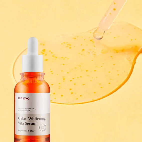 Manyo Galac Whitening Vita Serum – Rozjasňující Sérum S Galactomyces A Vitamínovým Komplexem 50ml