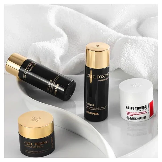 Medi-Peel Cell Toxing Dermajours Trial Kit - Zestaw Miniaturowy Odmładzający (DAMAGED BOX)