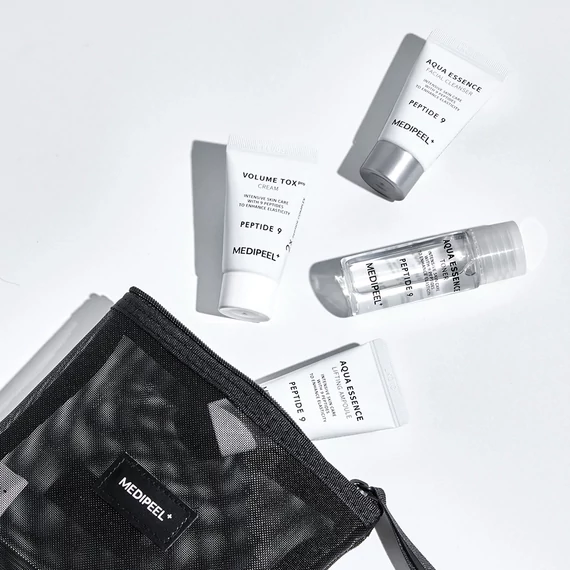 Medi-Peel Peptide 9 Aqua Essence Trial Kit – Set Miniatural Pentru Față Cu Complex De Peptide