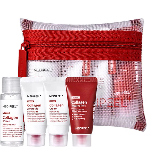 Medi-Peel Red Lacto Peptide Collagen Skin Care Trial Kit 