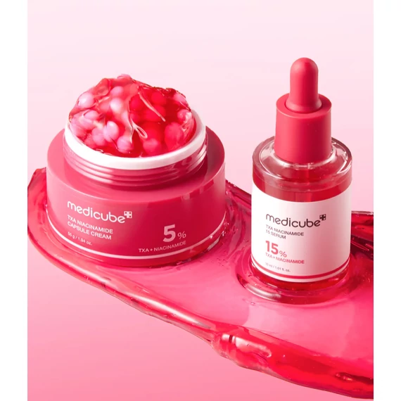 Medicube TXA Niacinamide Capsule Cream – Kapsulový Krém Na Zlepšenie Tónu A Štruktúry Pleti 55g