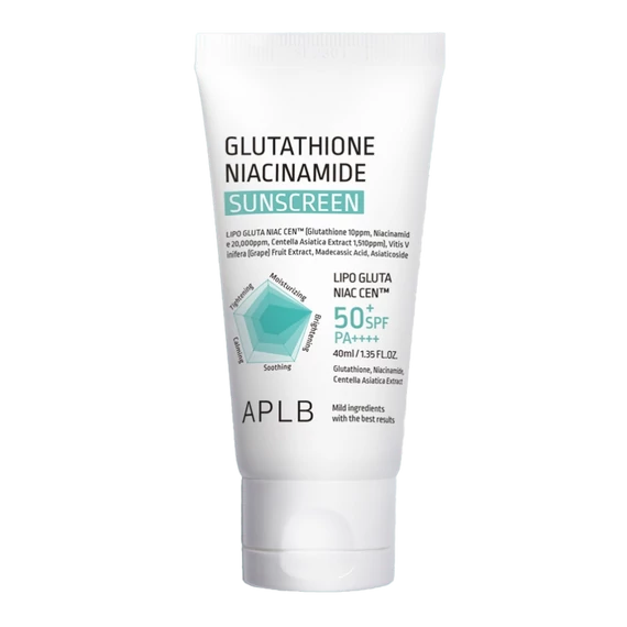 APLB Glutathione Niacinamide Sunscreen SPF50+ PA++++ 