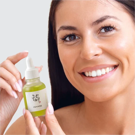 Beauty of Joseon Calming Serum: Green tea + Panthenol JUMBO – Zklidňující Sérum Se Zeleným Čajem A Panthenolem JUMBO 60ml