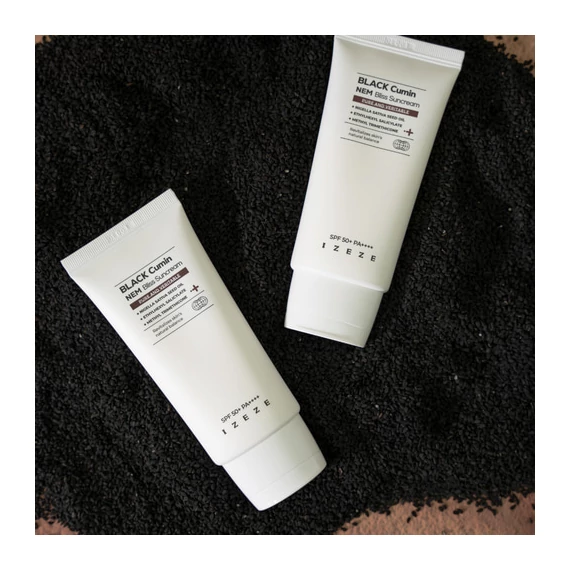IZEZE Black Cumin NEM Bliss Suncream – Arckrém Háromszoros Formula És SPF 50ml