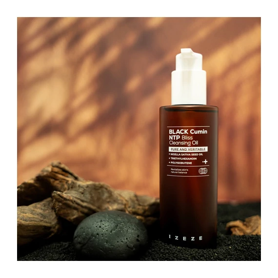 IZEZE Black Cumin NTP Bliss Cleansing Oil – Arctisztító Olaj Feketekömény Olajjal 200ml