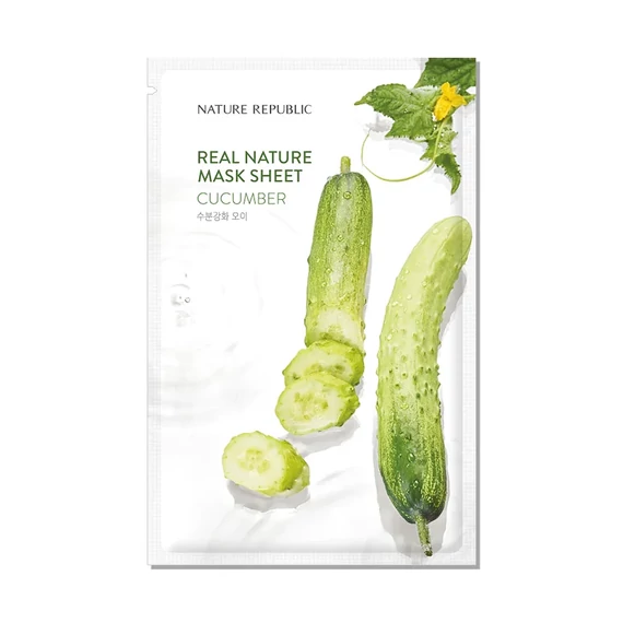 Nature Republic Real Nature Mask Sheet Cucumber
