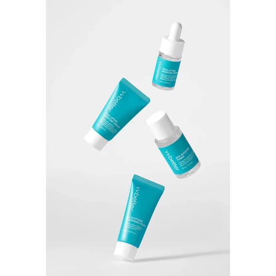 Vvbetter Travel Kit – Zestaw Do Pielęgnacji Twarzy (Pianka Oczyszczająca 20ml + Tonik 30ml + Serum 10ml + Krem 10ml)
