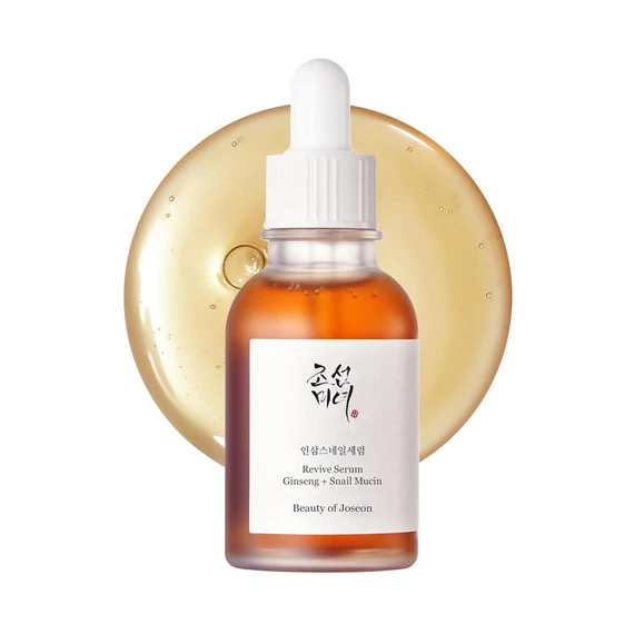 Beauty of Joseon Revive Serum: Ginseng + Snail Mucin JUMBO – Regenerační Sérum S Ženšenem A Hlemýždím Mucinem 60ml