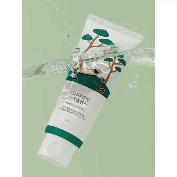 Round Lab Pine Calming Cica Cleanser (sample) – Arctisztító Hab Fenyővel A Problémás Bőrre 2ml (sample)
