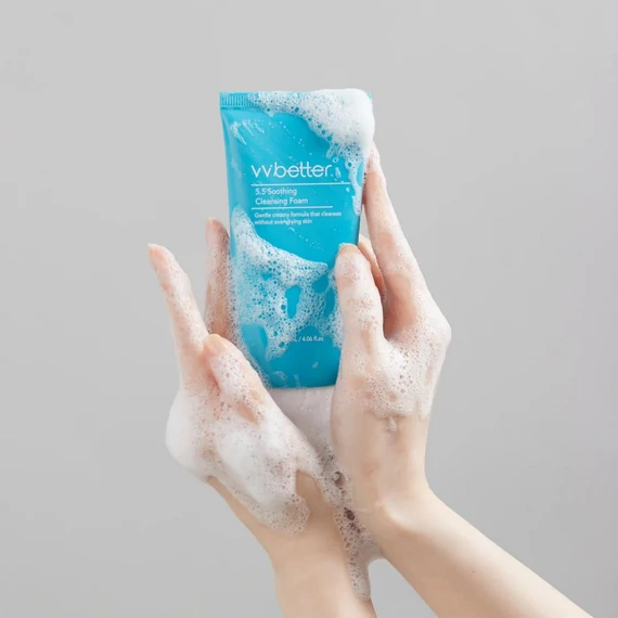 Vvbetter 5.5 Soothing Cleansing Foam – Čisticí Pěna Pro Citlivou Pleť 120ml